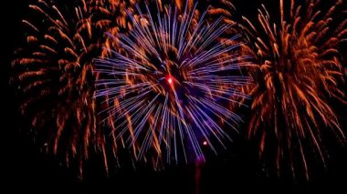 New Jersey, ABD 'de havai fişek gösterisi