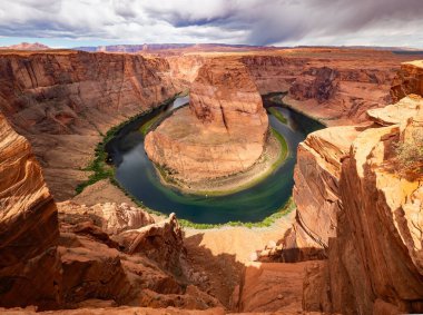 at nalı'nın panoramik manzarasını viraj utah, ABD