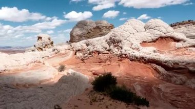 Beyaz cepte eşsiz kumtaşı oluşumu, vermilion uçurumları ulusal anıt, Arizona, ABD.