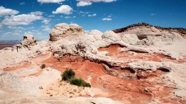 Beyaz cepte eşsiz kumtaşı oluşumu, vermilion uçurumları ulusal anıt, Arizona, ABD.