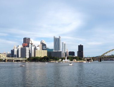 Pittsburgh, ABD - 01 Ekim 2021 Pittsburgh 'un en büyük ikinci şehri..