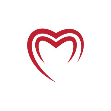 Logo vektör çizimi düz tasarım şablonu