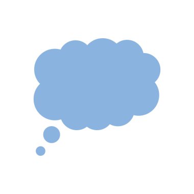 Konuşma kabarcığı logo vektör tasarımı