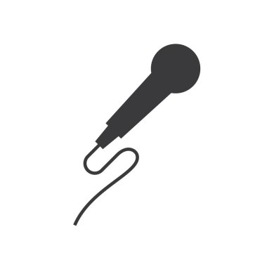 Müzik simgesi illüstrasyon vektör şablonu 10 düz tasarım