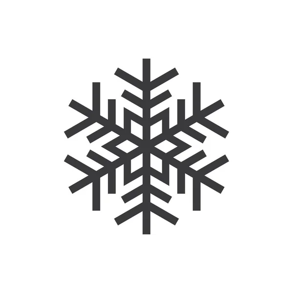 Εικονίδιο Νιφάδες Χιονιού Και Σύμβολο Ilustration Διάνυσμα Επίπεδη Πρότυπο Σχεδιασμού — Διανυσματικό Αρχείο