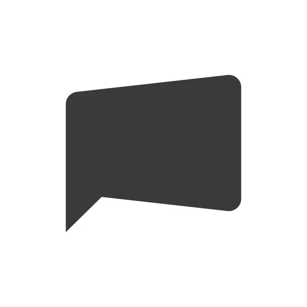 Speech Bubble Logo Pictogram Vector Ontwerp — Stockvector