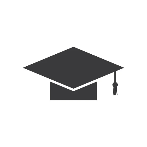 Educazione Icona Logo Modello Disegno Vettoriale Illustrazione — Vettoriale Stock