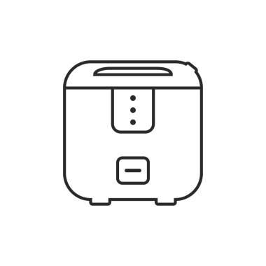 Household appliance icon vector flat design template
