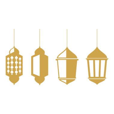 Ramadhan kareem poster banner islamic wallpaper mousque logo icon flat design vector