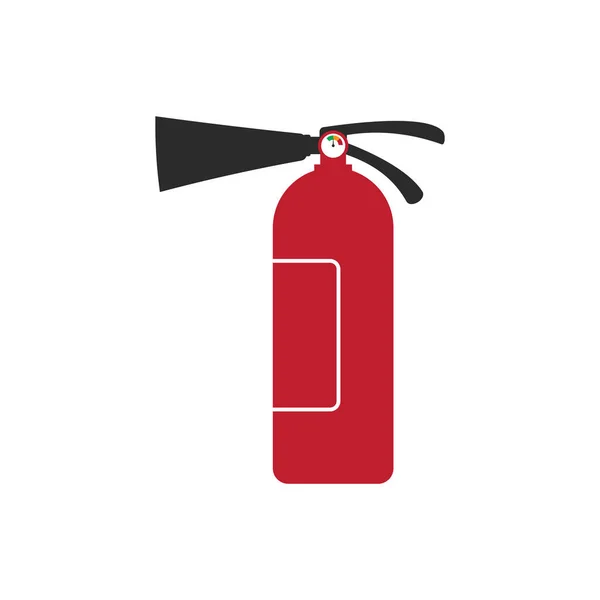 Fire Extinguisher Icon Illustration Vector Flat Design — Stock Vector