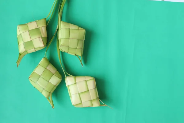 Ketupat Albóndigas Arroz Comida Asiática Tradicional Generalmente Utilizada Para Celebraciones —  Fotos de Stock