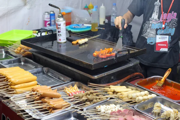 Street Food Night Festival — Stock Photo, Image