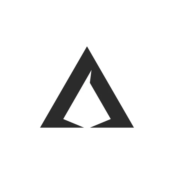 Brev Logo Vektor Flad Design Skabelon – Stock-vektor