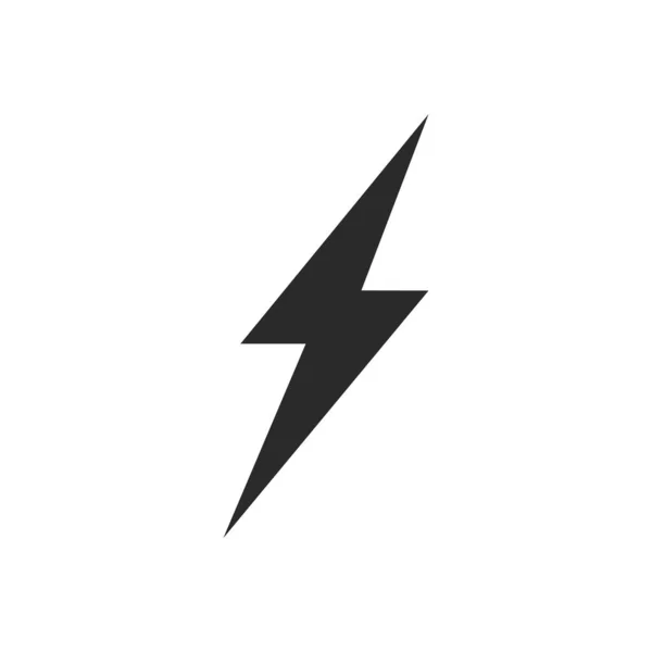 Conception Vectorielle Logo Power Lightning — Image vectorielle