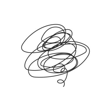 Yazılabilir satır sanat el çizimi vektörü