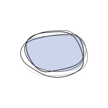 Yazılabilir satır sanat el çizimi vektörü