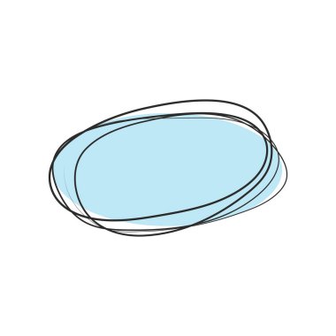 Yazılabilir satır sanat el çizimi vektörü