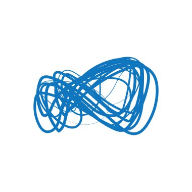 Yazılabilir satır sanat el çizimi vektörü