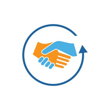 El Sallama logo şablonu vektörü