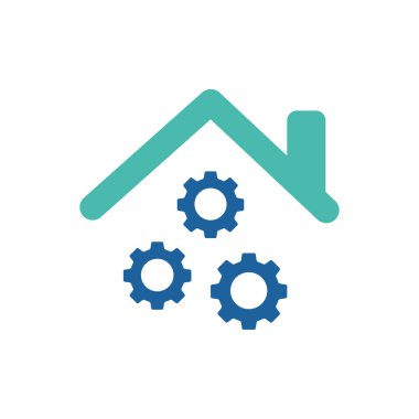 Mühendislik simgesi düz tasarım vektörü