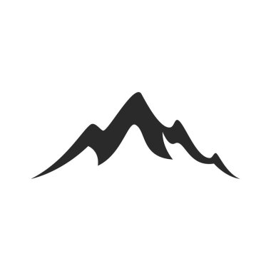 Dağ illüstrasyon logo vektör tasarımı