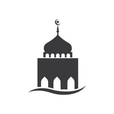 Cami simgesi düz tasarım vektörü