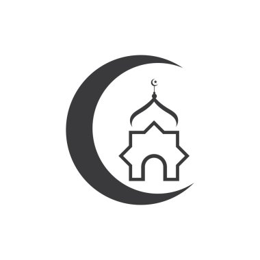 Cami simgesi düz tasarım vektörü