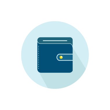 Cüzdan simgesi Tatili ve seyahat simgesi tasarımı