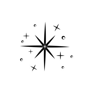 Parlak yıldız simgesi, parla, parla simgesi