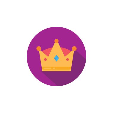 Crown illüstrasyon logo vektör tasarımı