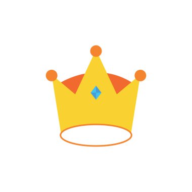Crown illüstrasyon logo vektör tasarımı