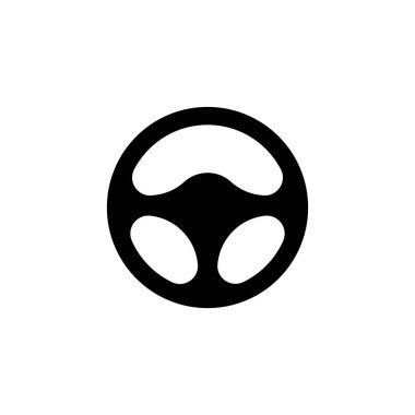 Direksiyon logosu vektör düz tasarımı