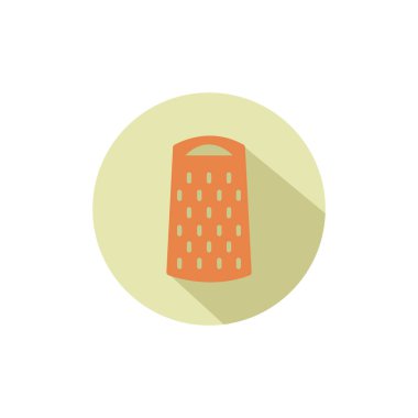 Mutfak temalı tasarımlar için düz tasarım rendeleyici çizimi