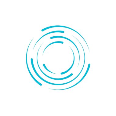 Çember noktalı yuvarlak yarım tonlu daire çerçeveleri, dönen noktalı daire şekilleri simge tasarımı