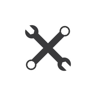 Logo vektör düz dizayn anahtarı