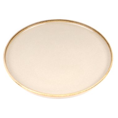 boş seramik plaka beyaz arkaplanda izole