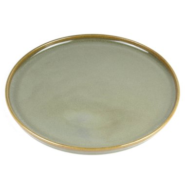 boş seramik plaka beyaz arkaplanda izole