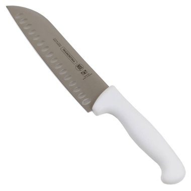 Beyaz bir arka plan üzerinde izole mutfak bıçağı