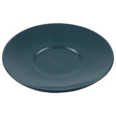 boş seramik plaka beyaz arkaplanda izole