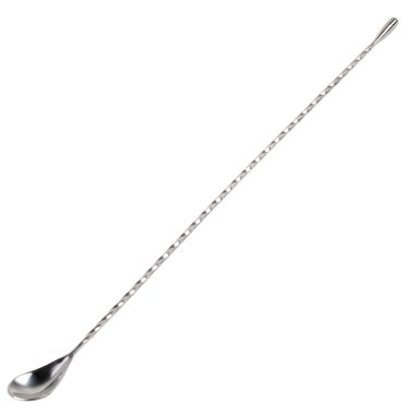 çubuk metal kaşık beyaz arkaplanda izole