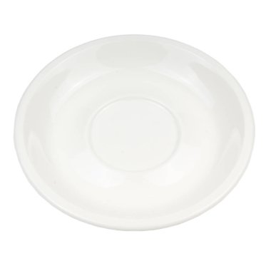 Beyaz arkaplanda beyaz plaka