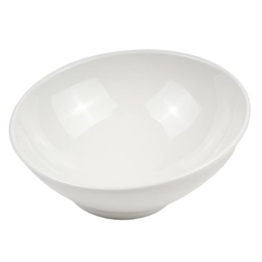 boş seramik plaka beyaz arkaplanda izole