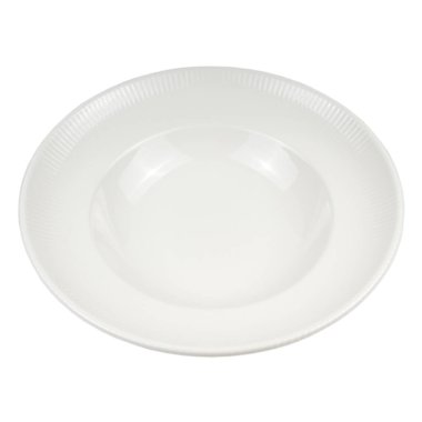 Beyaz arkaplanda beyaz plaka