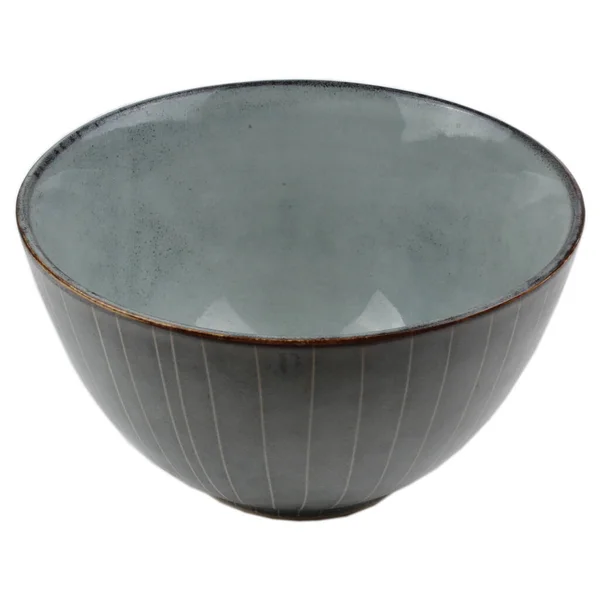 boş seramik plaka beyaz arkaplanda izole