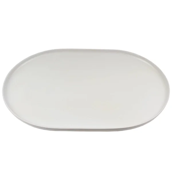 Empty Tray Isolated White Background — Stock Photo, Image