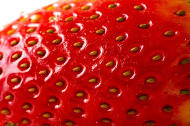Strawberries on a white background. Isolated strawberry.Sliced berry.Sliced strawberries for garnish.Fresh, red and delicious strawberries isolated on white background.Delicious fresh red strawber