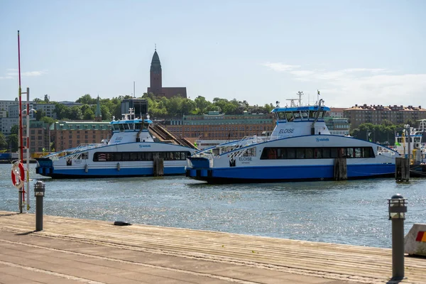 Göteborg Schweden Juni 2022 Elektrische Hybridfähre Eloise Hafen Von Göteborg — Stockfoto