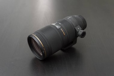 Gothenburg, İsveç - Ağustos 09 2018: Sigma 70-200 mm f / 2.8 EX DG HSM.