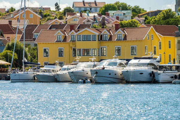 Kungalv Sweden July 2022 Row Luxurious Boats Marina — Stock Photo, Image