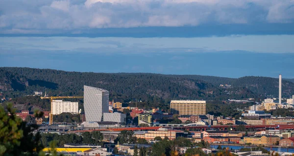 スウェーデンのヨーテボリ 2022年9月18日 ガムレスターデンの高層オフィスビル — ストック写真